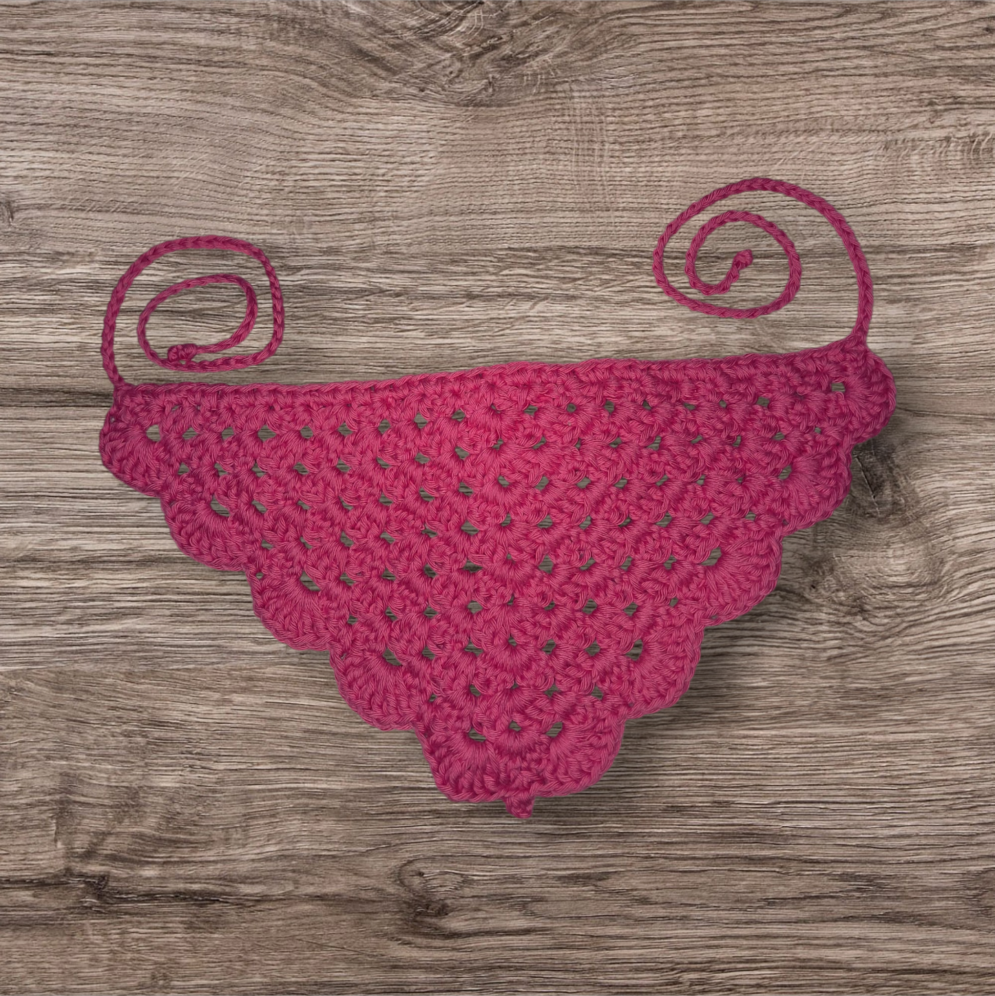 Cotton Crochet bandana