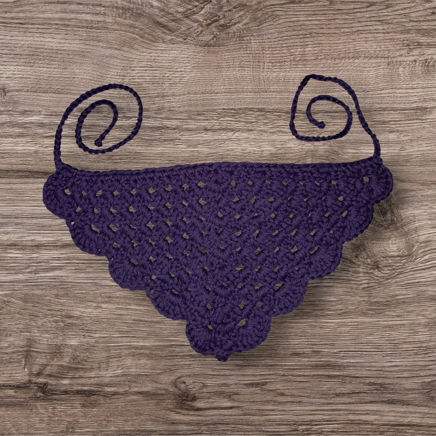 Cotton Crochet bandana