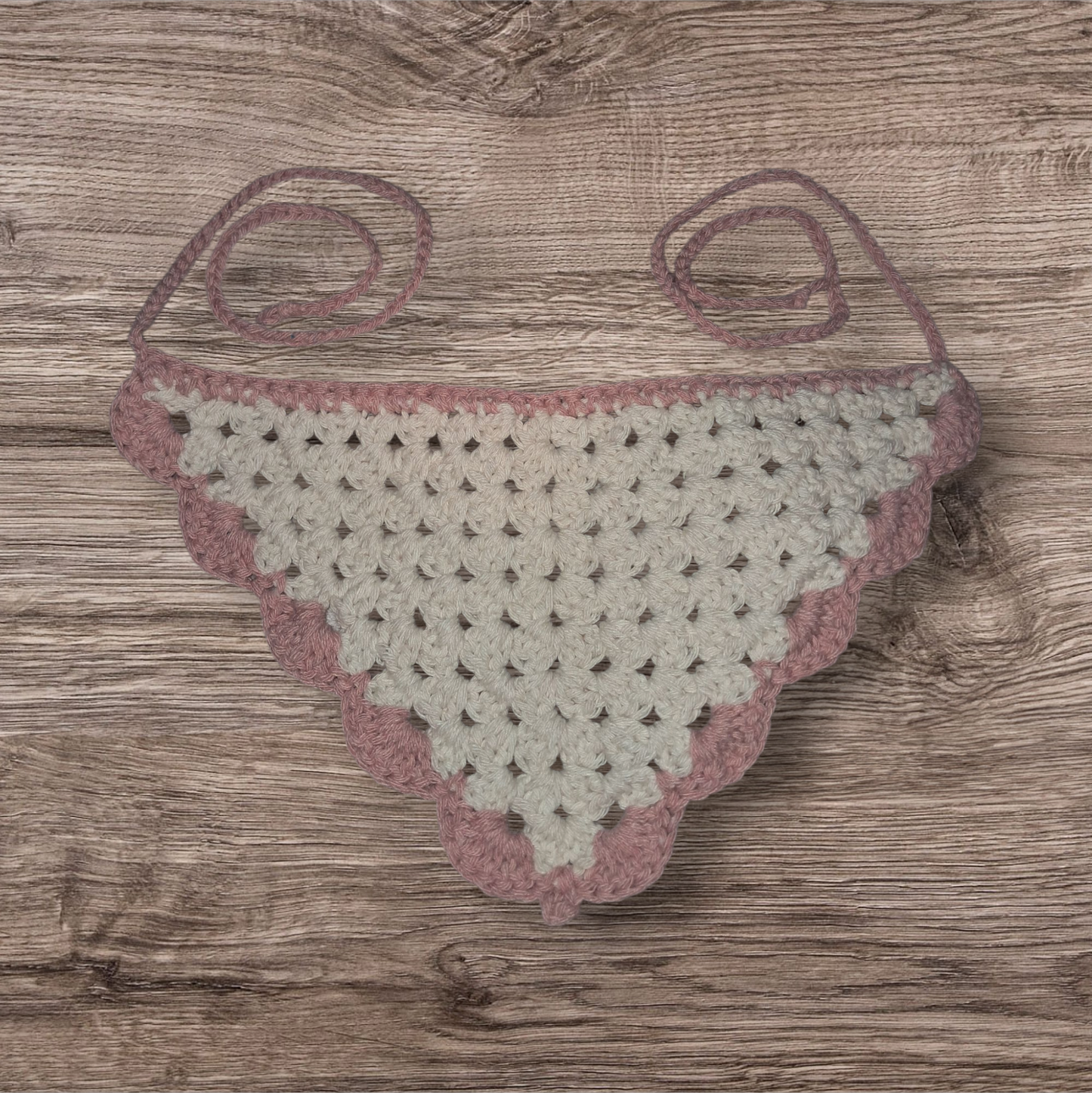 Crochet bandana