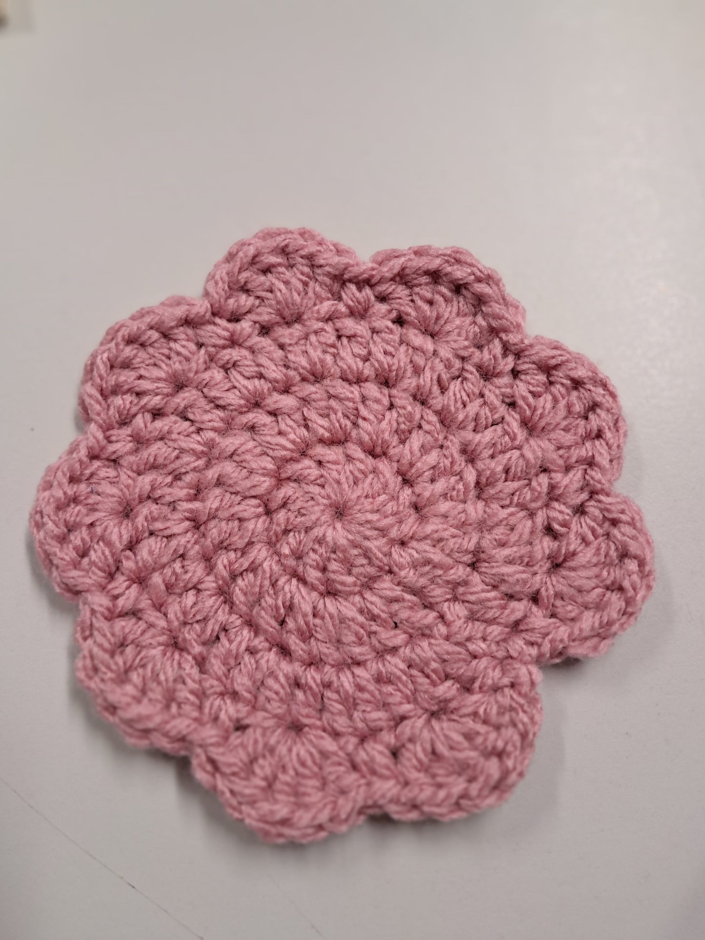 Floral coaster