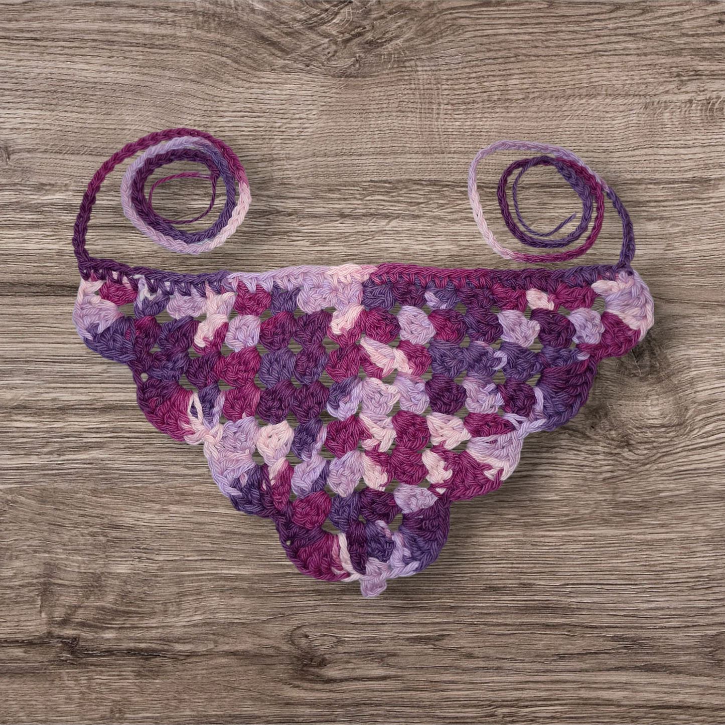 Cotton Crochet bandana