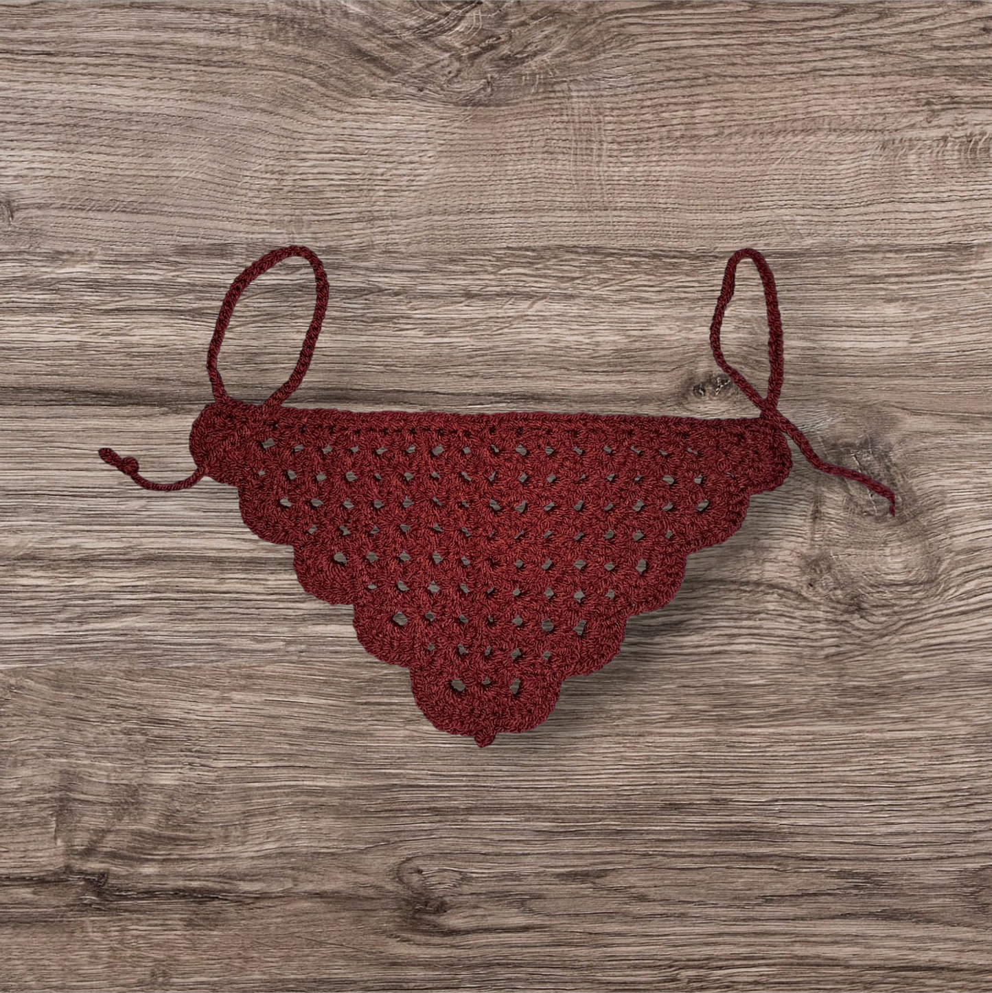 Crochet bandana