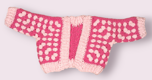Baby hexi-cardigan 0-3 months