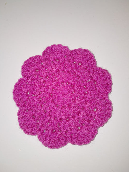 Floral coaster